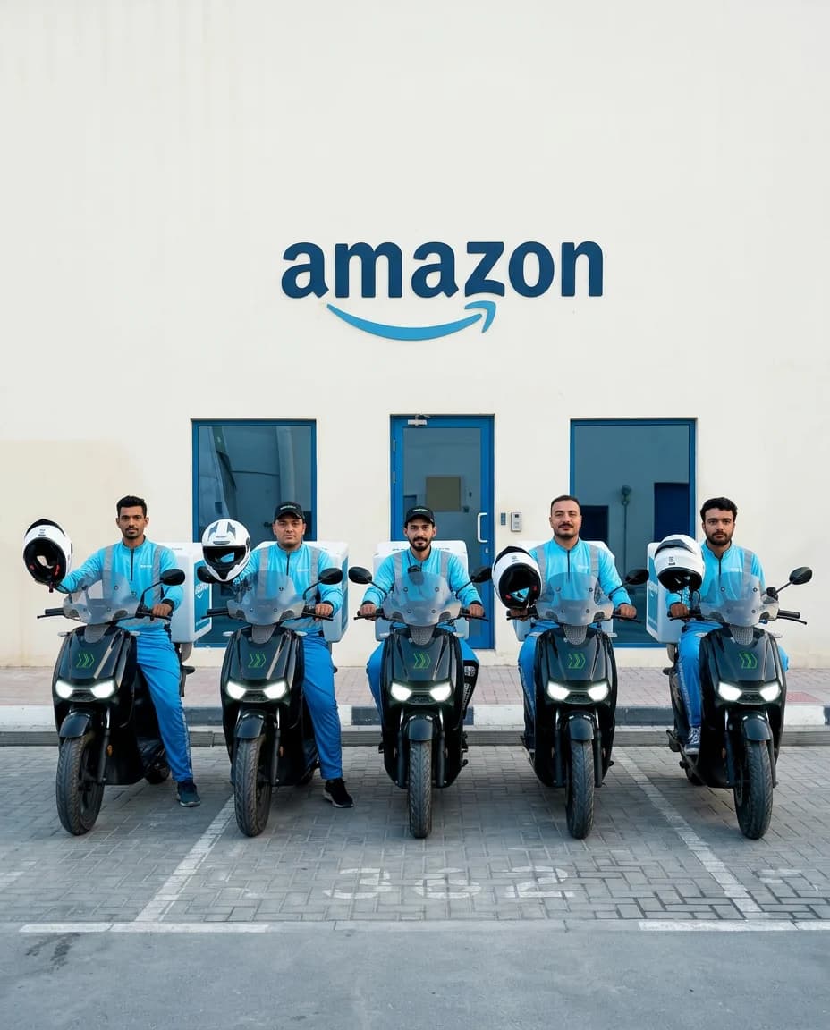 Ahmed R. — Amazon DSP Rider, Dubai
