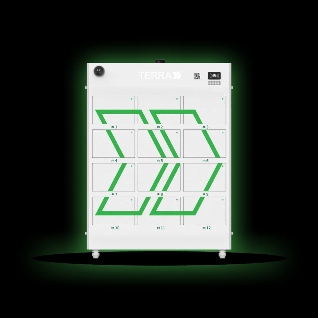 Terra Battery Swap Station front view